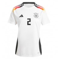 Camiseta Alemania Antonio Rudiger #2 Primera Equipación Eurocopa 2024 manga corta